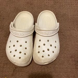 White crocs